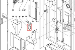 klapka zwrotu monet  093890