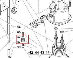 wężyk 3 x 6 teflonowy do espresso - 252658 ( metr )