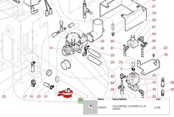 przepływomierz wody Ø 1,8 mm Saeco