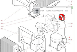 silnik wentylatora agregatu FMI  254807