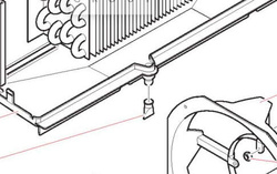 lejek do skroplin agregatu - 0v0346