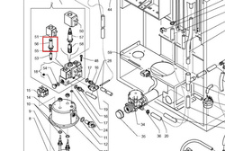 trzpień elektrozaworu HP ( mały ) 298092 - zamiennik Aisi 430