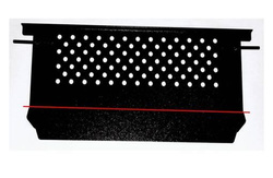 przedłużona kratka komory odbioru +30 mm -  0V3584z