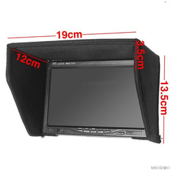 Osłona na monitor 7 cali - przeciwsłoneczna osłona na monitor 7"