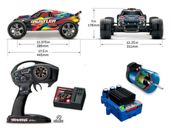 TRAXXAS Rustler VXL 1/10 TSM 2WD bezszczotkowy
