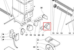 lewy dziubek produktów 0V2072