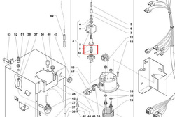 Jądro elektrozaworu 250348 Astro rubinowa ( duże )