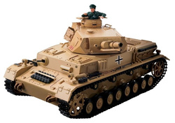 czołg 1:16 DAK Panzer IV F1 Tank Desert - V.6