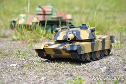 czołg 1:24 Abrams M1A2 - ASG 2.4 GHz  + podczerwień 