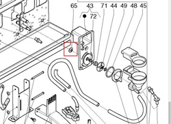 podkładka silnika miksera 39733800