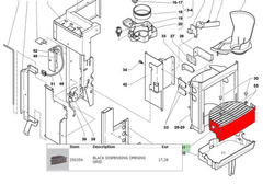 metalowa kratka ociekowa 250354z