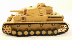 czołg 1:16 DAK Panzer IV F1 Tank Desert - V.6
