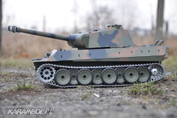 czołg 1:16 Panther - wersja 3819 Full metal V.6
