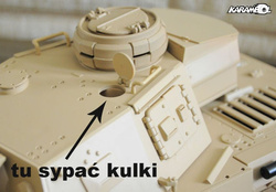 czołg 1:16 DAK Panzer IV F1 Tank Desert - V.6