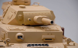 czołg 1:16 DAK Panzer IV F1 Tank Desert - V.6