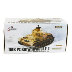 czołg 1:16 DAK Panzer IV F1 Tank Desert - V.6