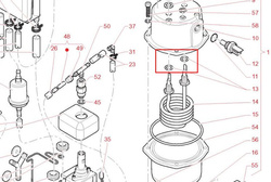 oring grzałki espresso ( 2 szt ) 254711z - zamiennik